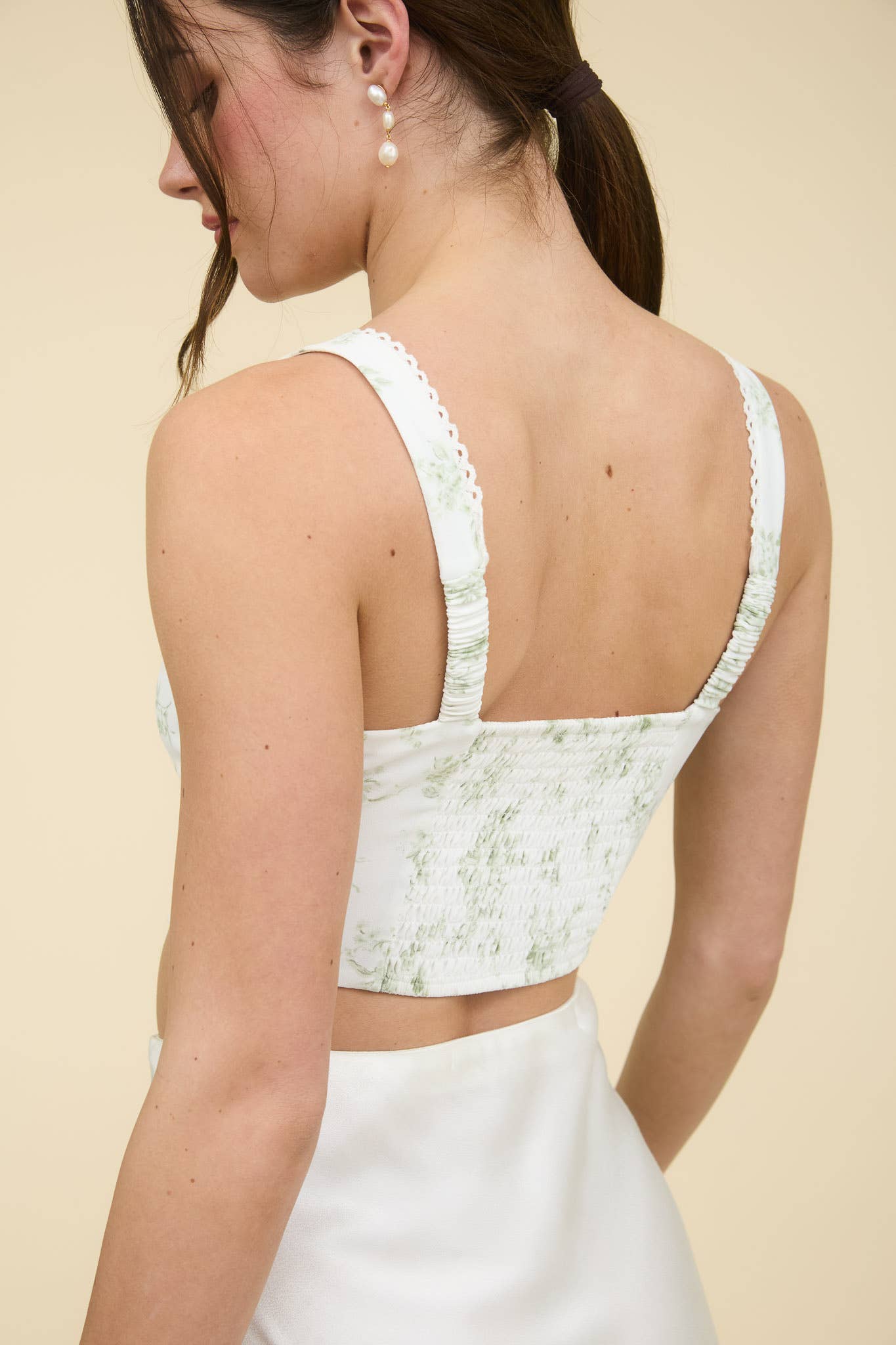 Sophia's Floral Crop Top