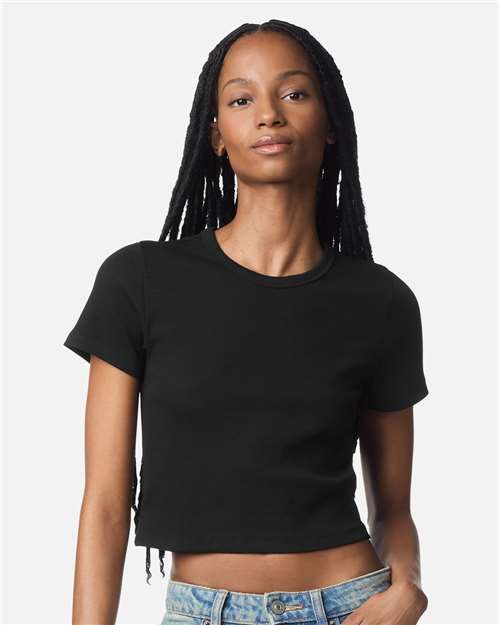 Peterbiltt Patched Rib Cropped Tee