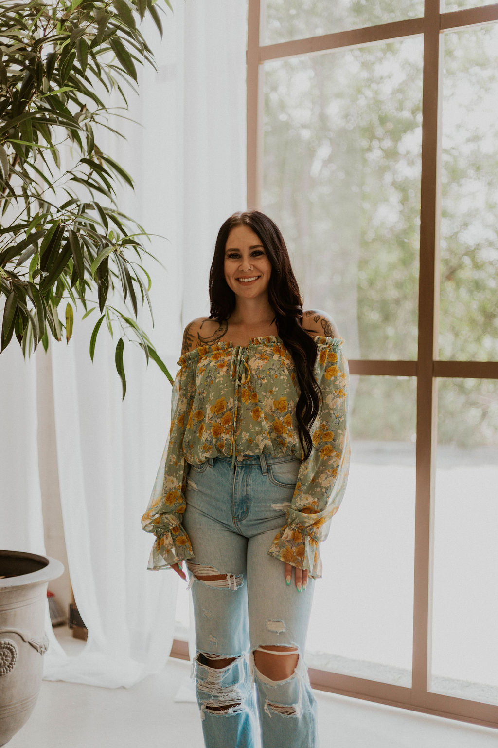Wild & Floral Top
