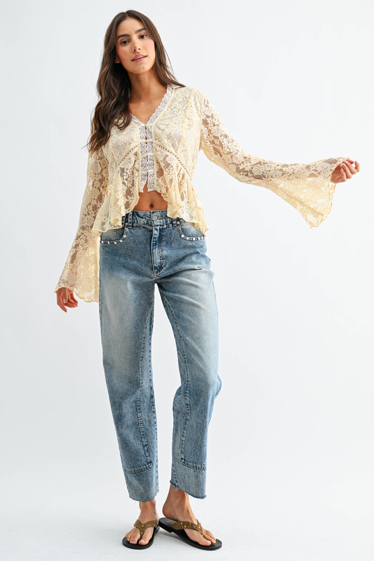 The Ivory Rose Blouse