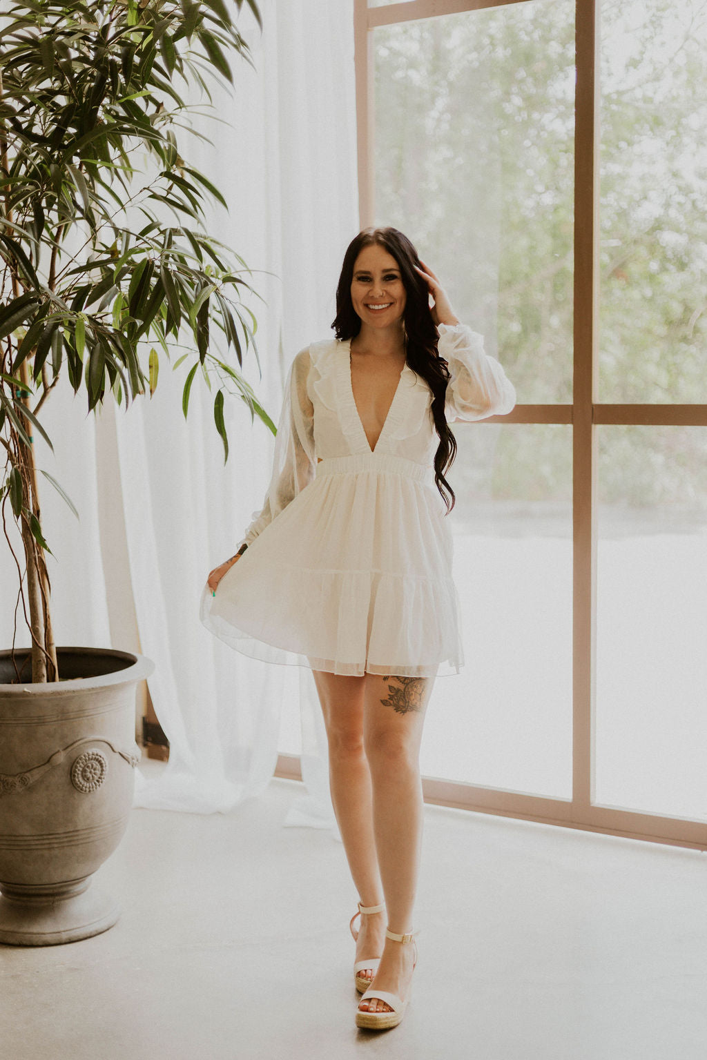 Annabelle's Western Dream Mini Dress