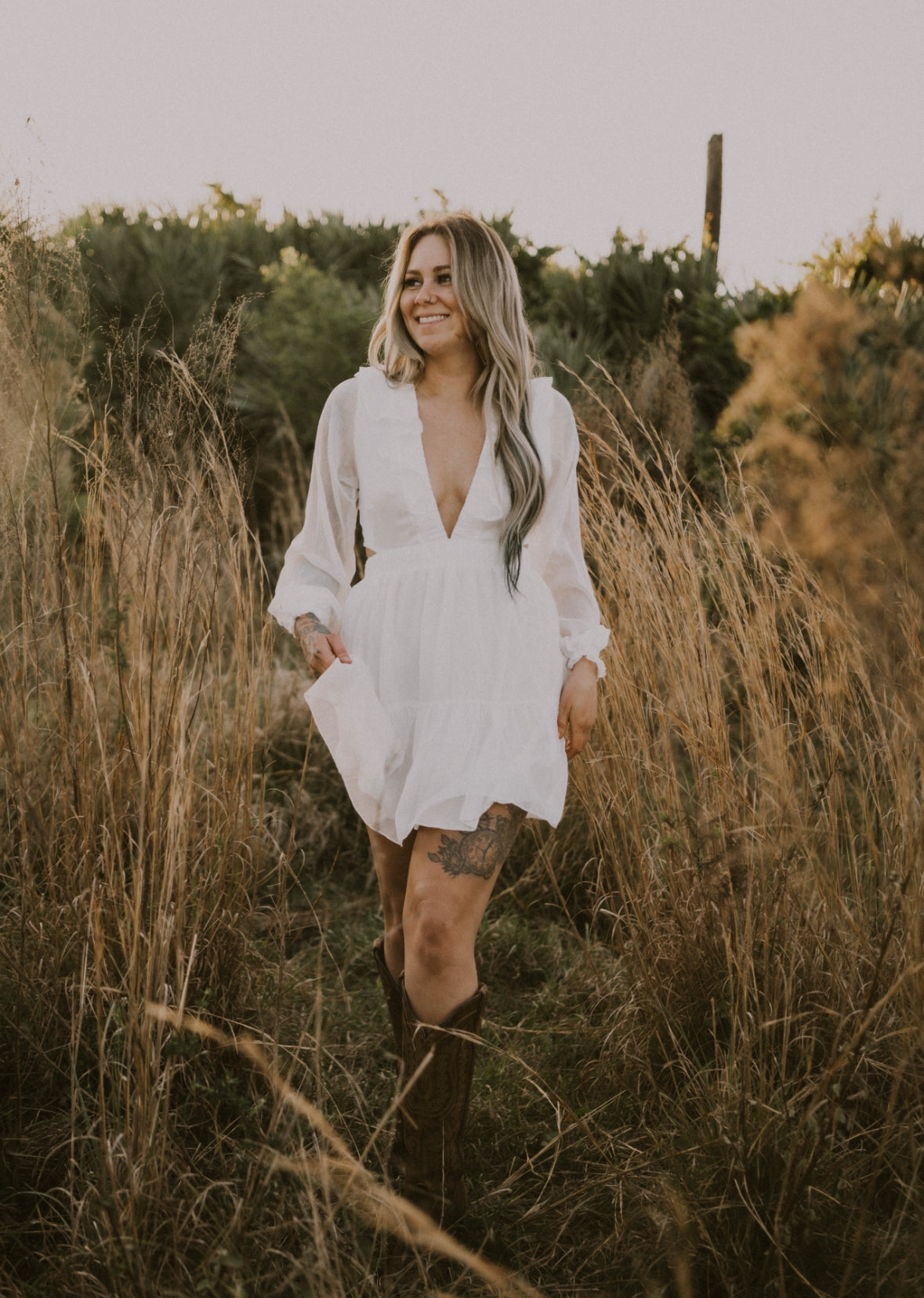 Annabelle's Western Dream Mini Dress