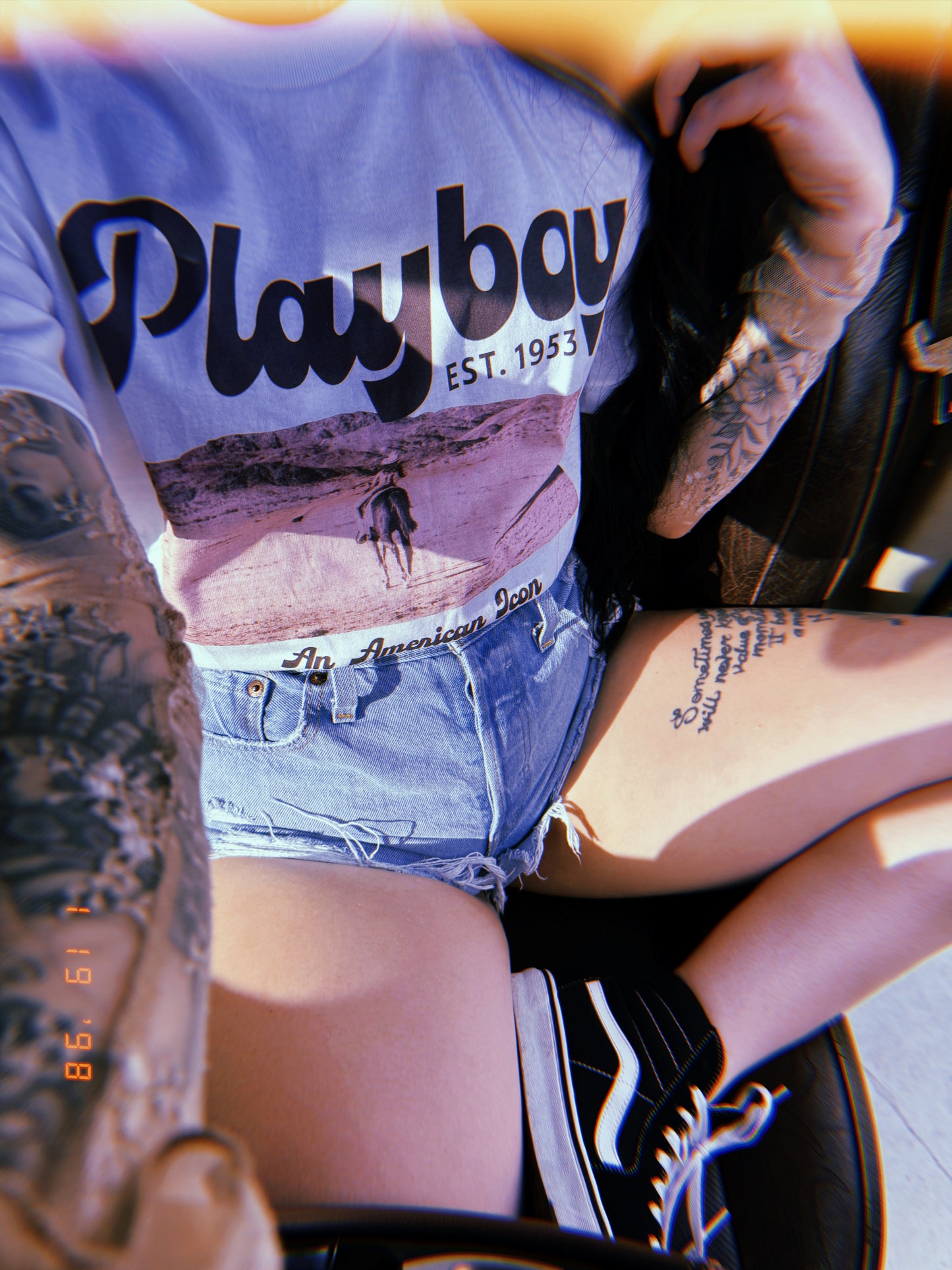 An American Icon Crop Top