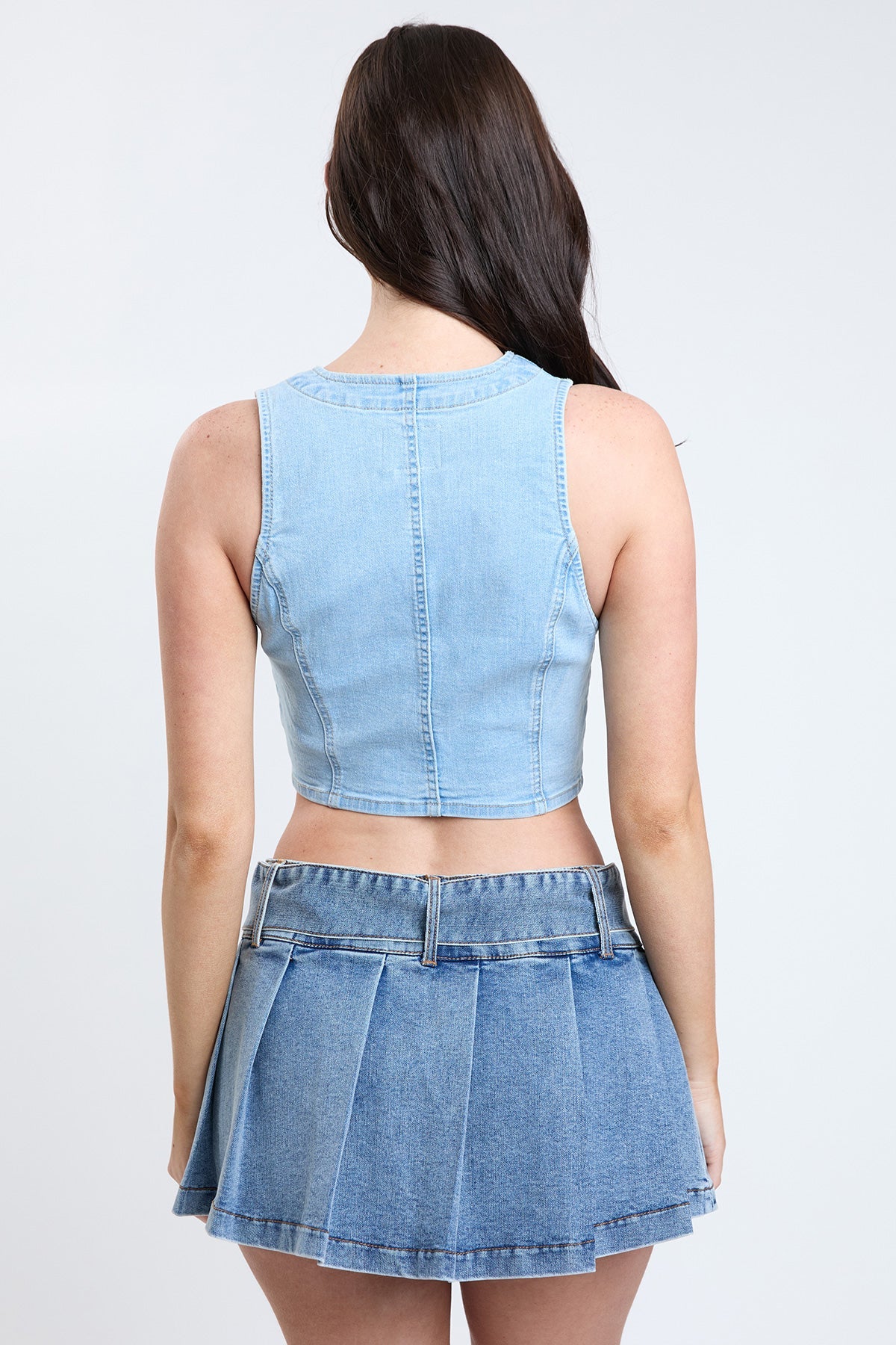 Bad Habit Denim Top