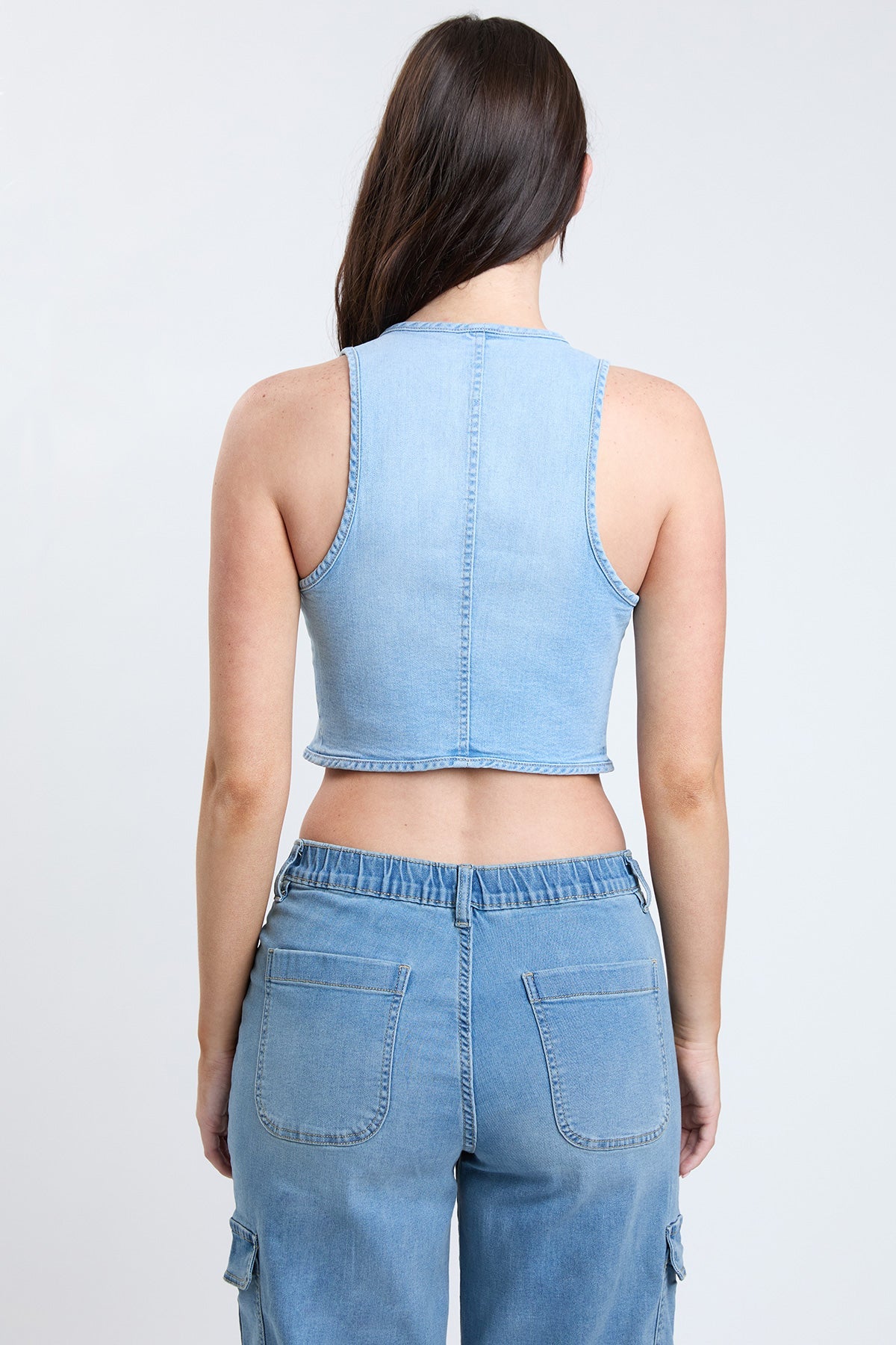 Denim Dreamer Top