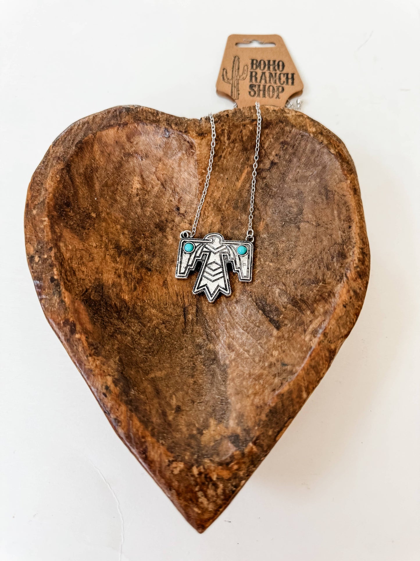 Western Thunderbird Pendant Necklace