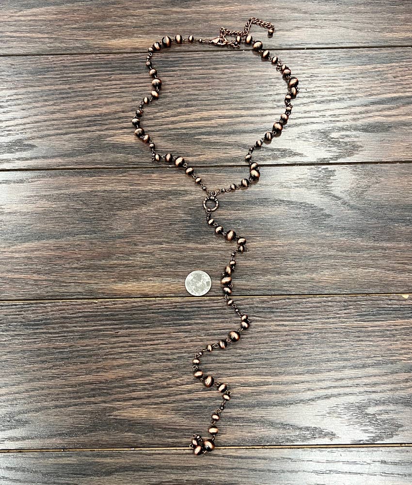 Handmade Copper Navajo Necklace