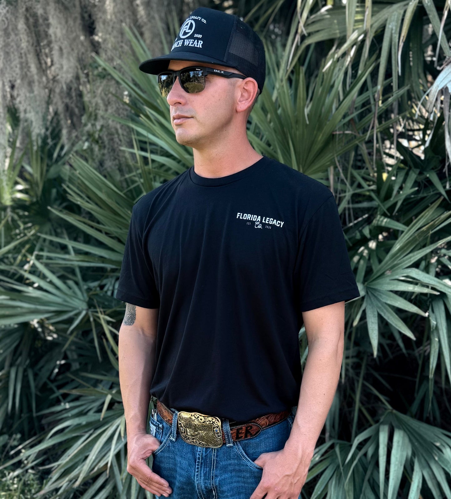 Midnight Swamp Cabbage Tee