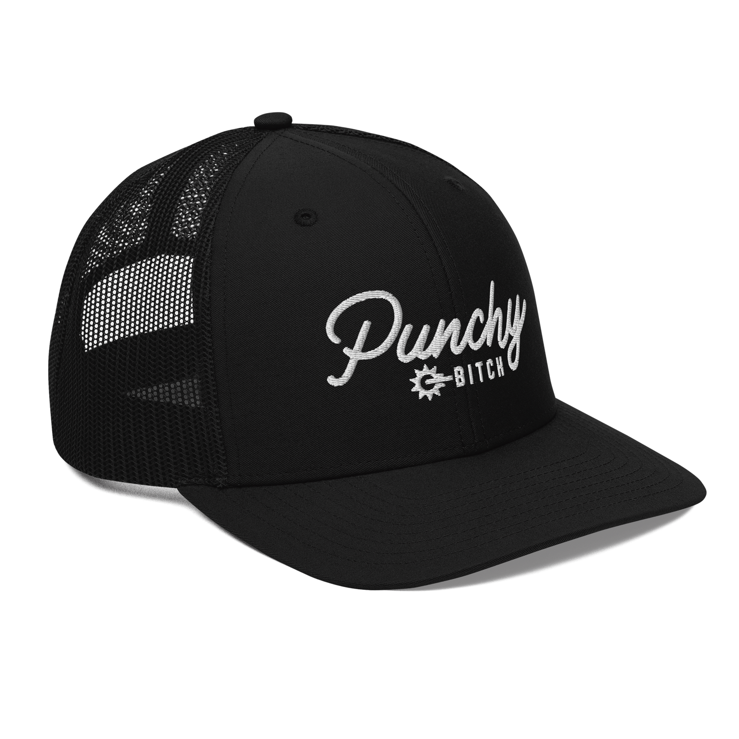 Punchy Bitch Hat - White Logo