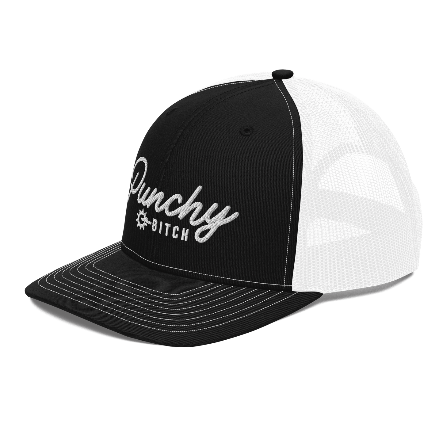 Punchy Bitch Hat - White Logo
