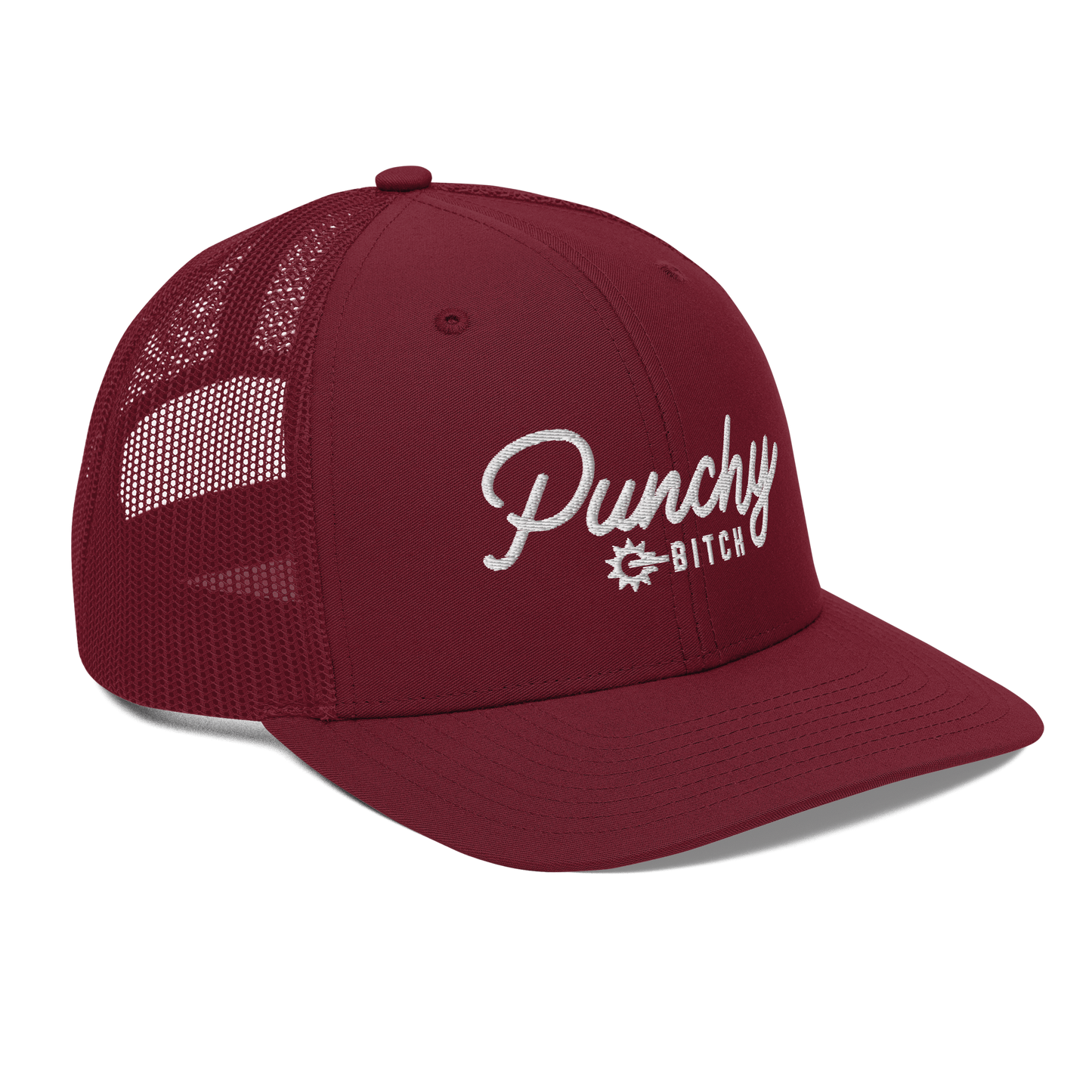 Punchy Bitch Hat - White Logo