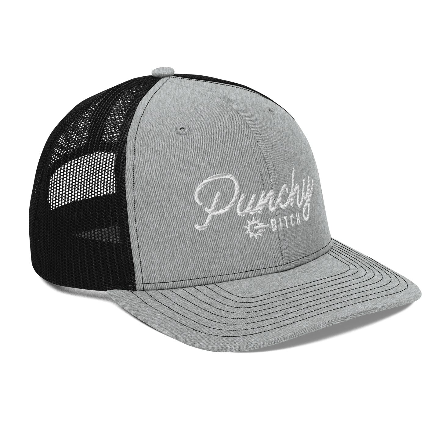 Punchy Bitch Hat - White Logo