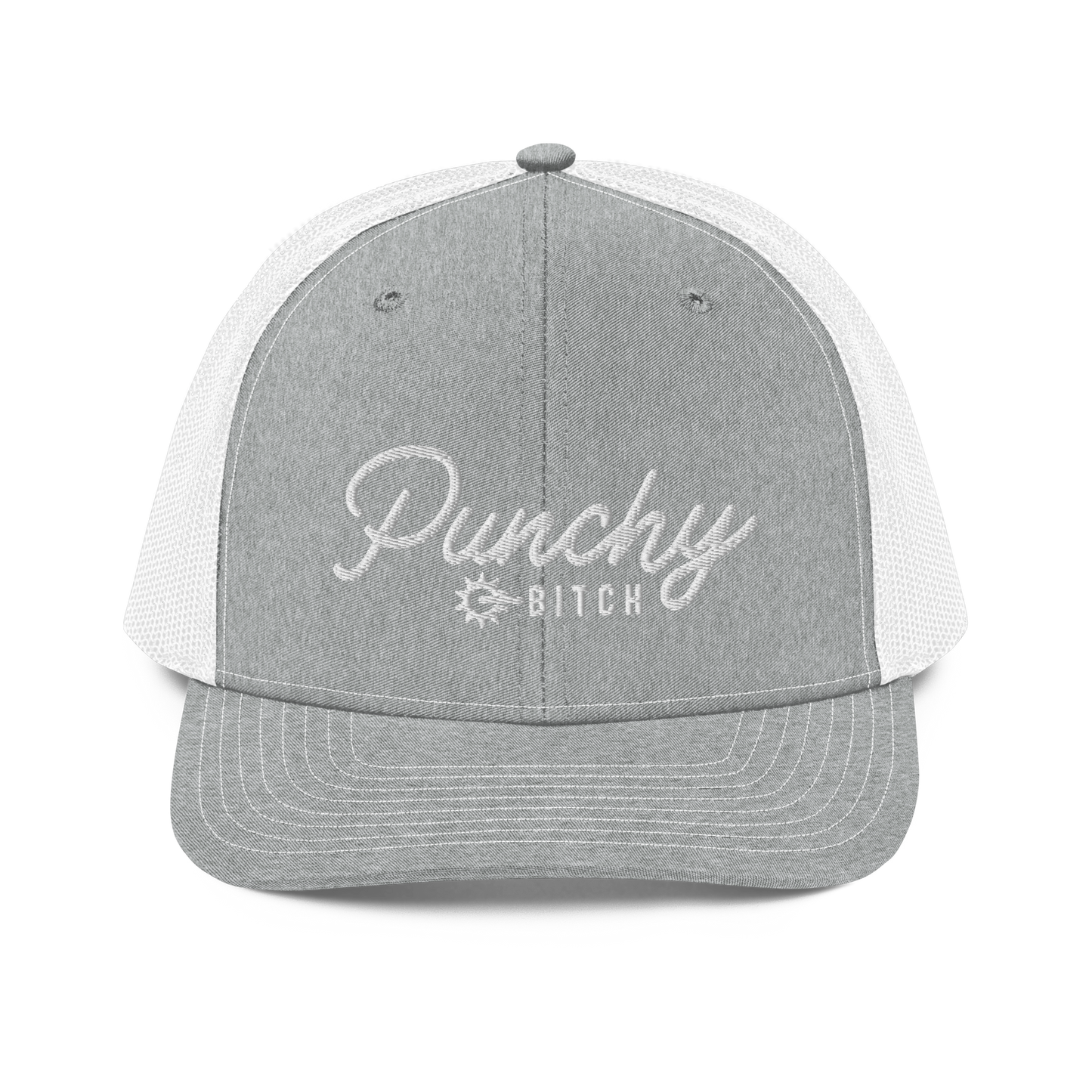 Punchy Bitch Hat - White Logo