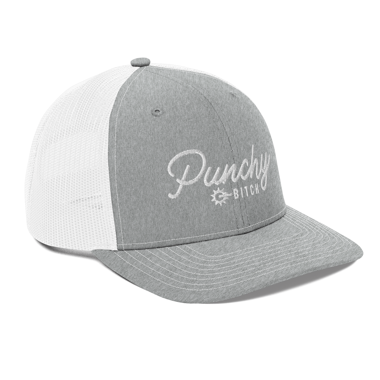 Punchy Bitch Hat - White Logo