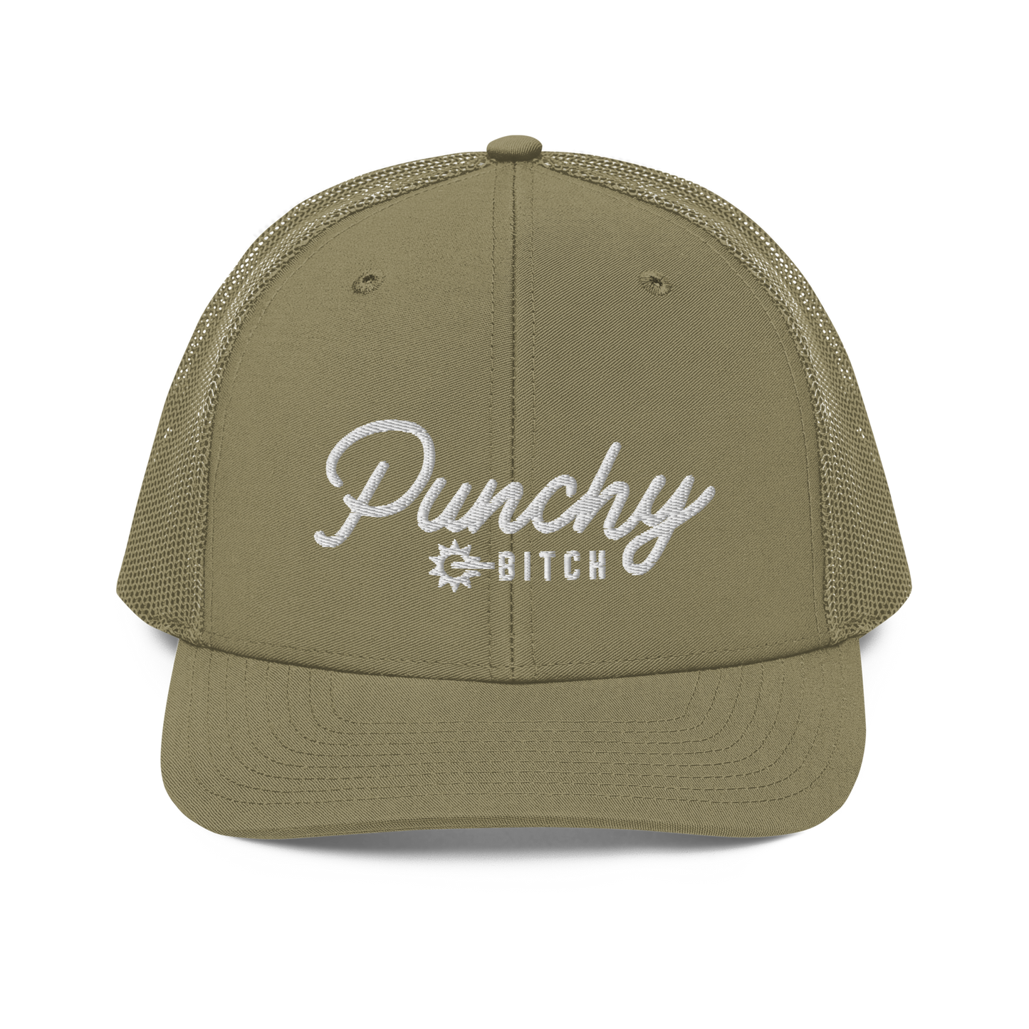 Punchy Bitch Hat - White Logo