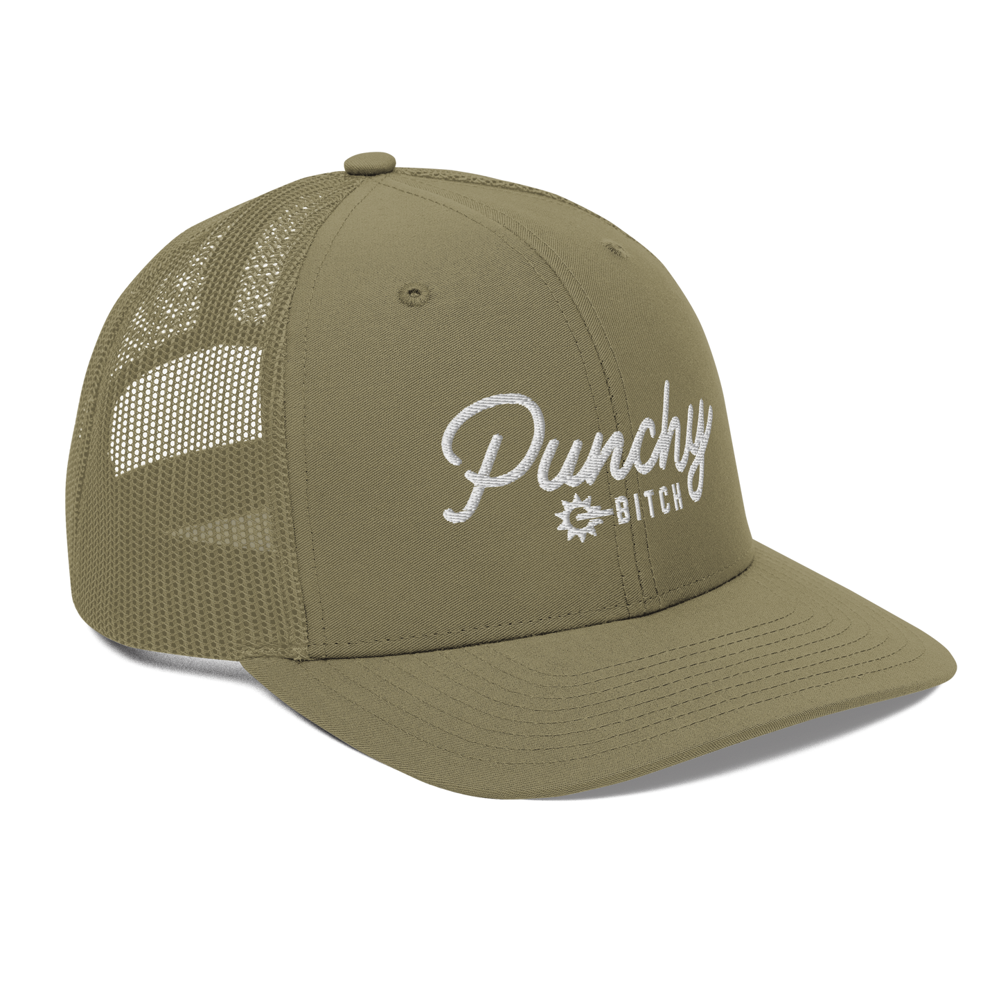 Punchy Bitch Hat - White Logo