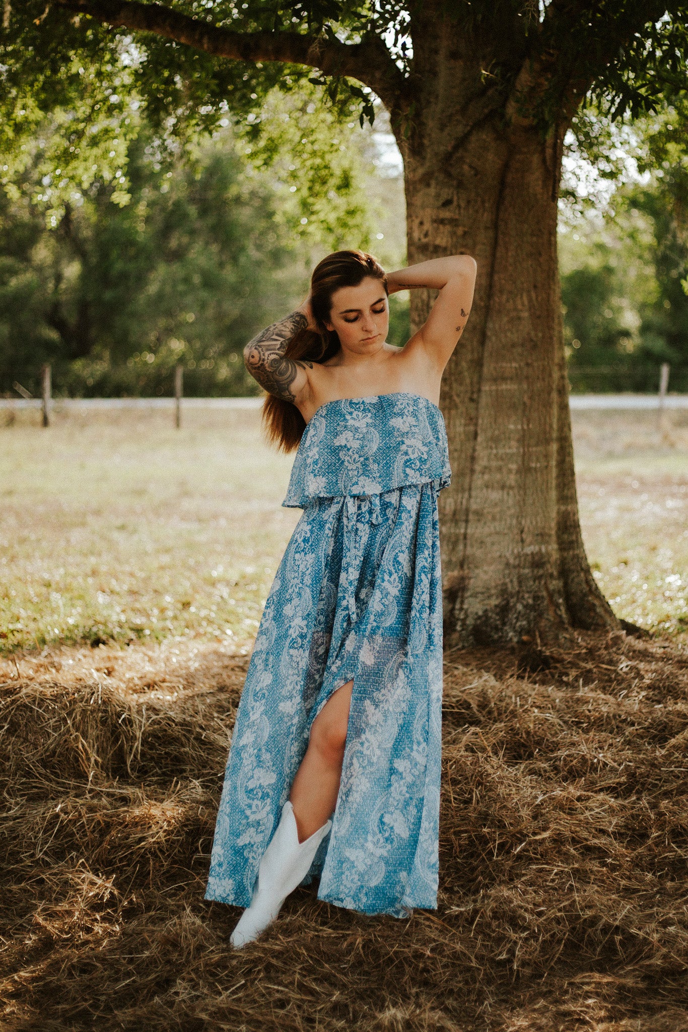 Olivia's Tube Top Maxi Dress