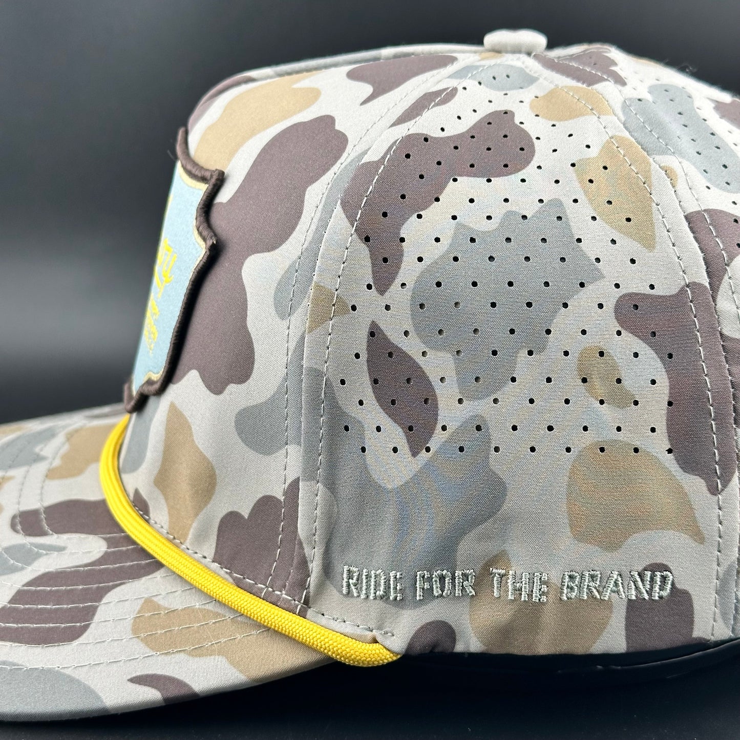 Marshland Camo Patch Cowboy Hat