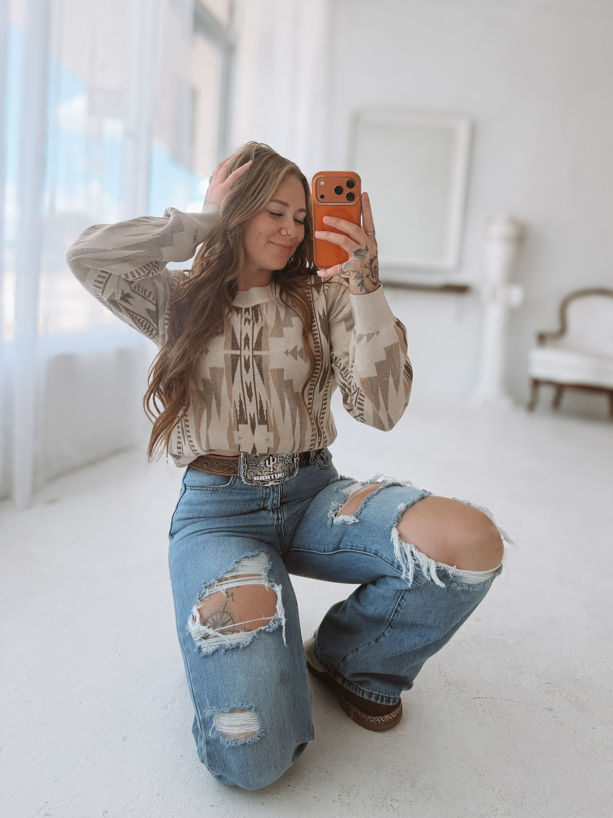 Wyoming Aztec Sweater