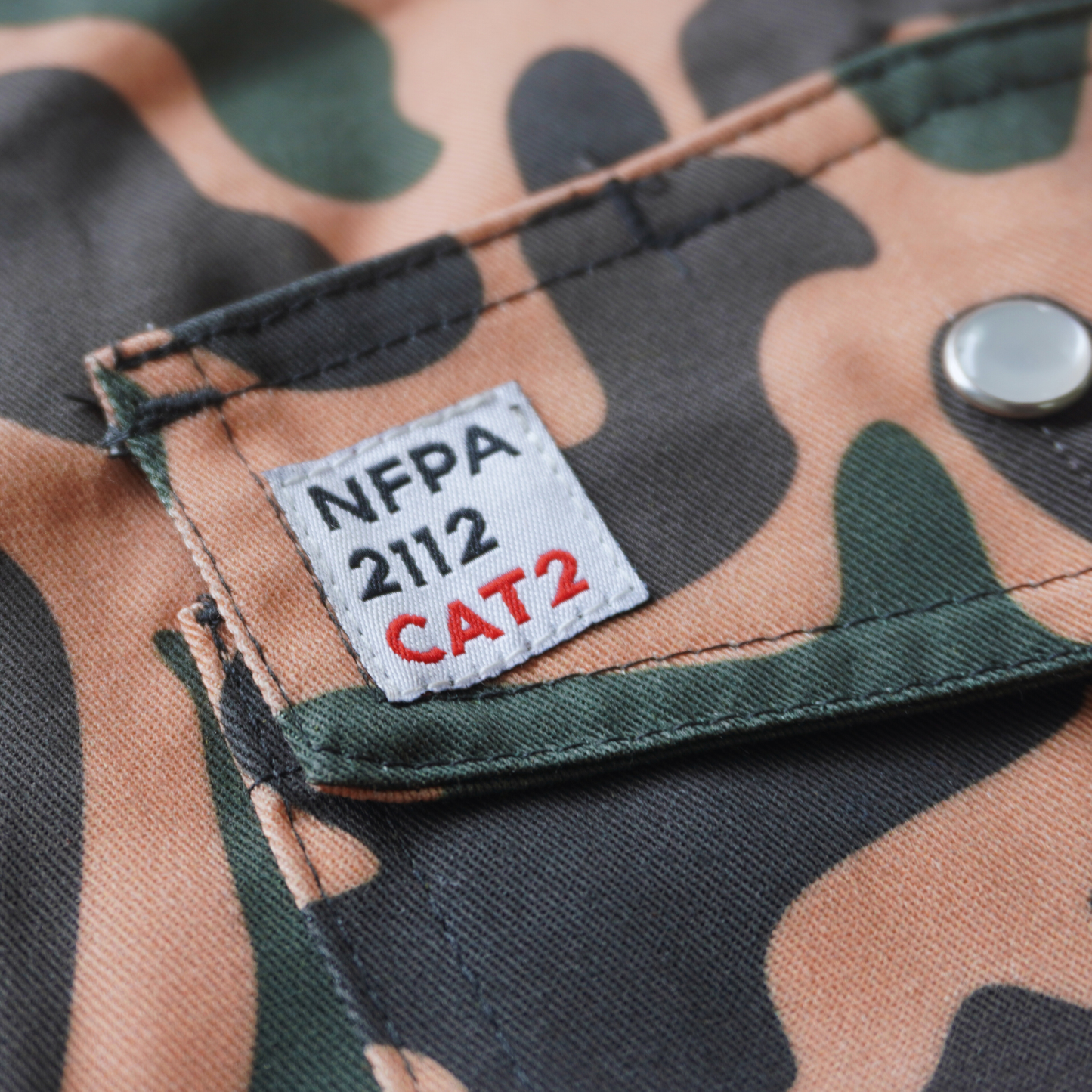 Duck Camo Welding Pearl Snap