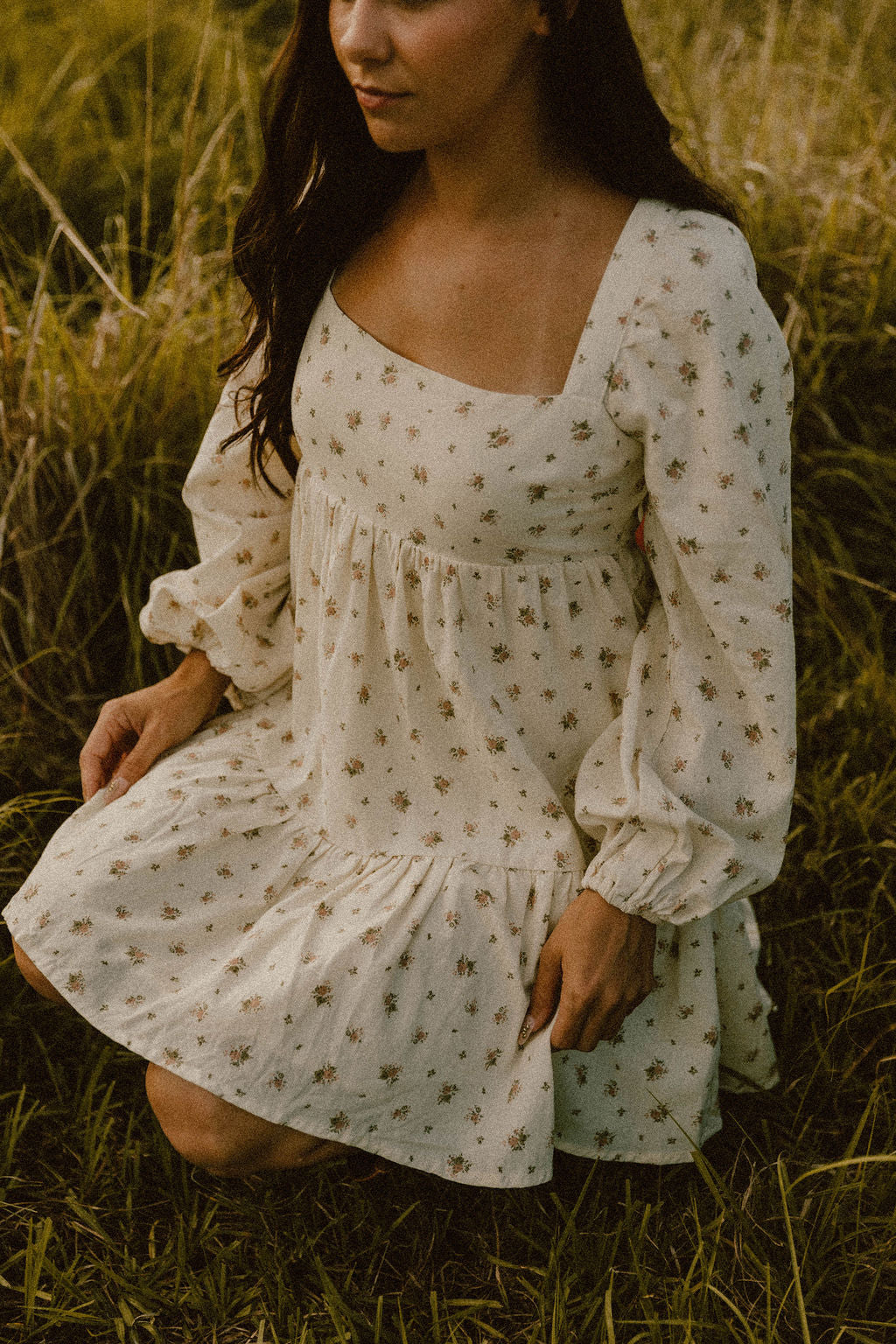Cottage Rose Babydoll Dress