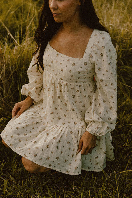 Cottage Rose Babydoll Dress