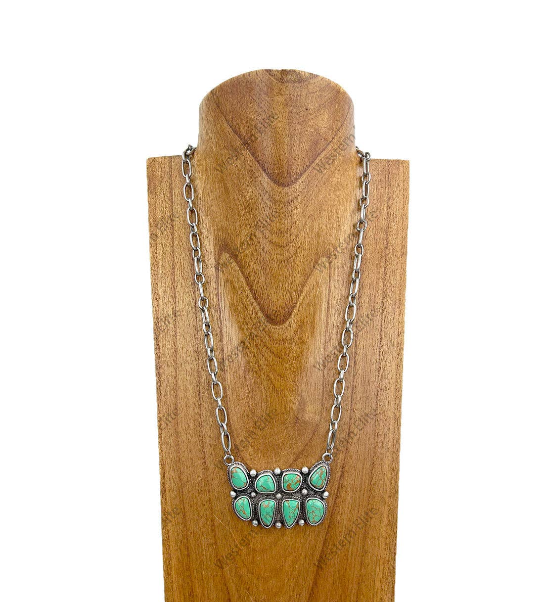 Turquoise Stone Pendent Necklace
