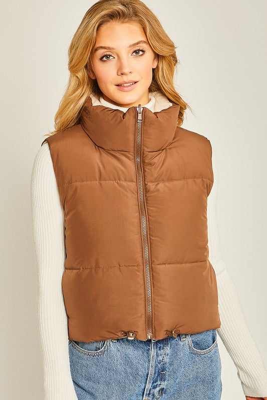 Bailey's Woven Solid Reversible Vest