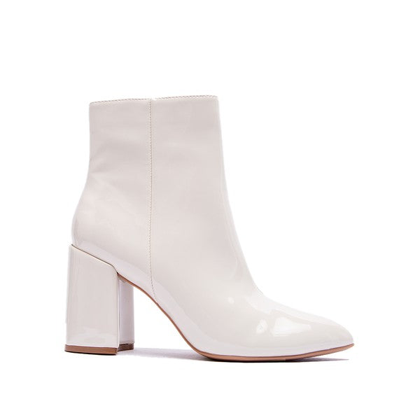 White Fall Bootie