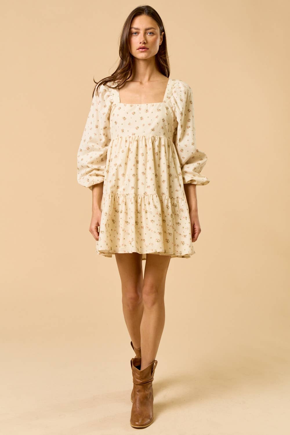 Cottage Rose Babydoll Dress