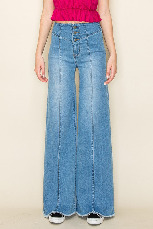 The Western Dream Wide Leg Jean