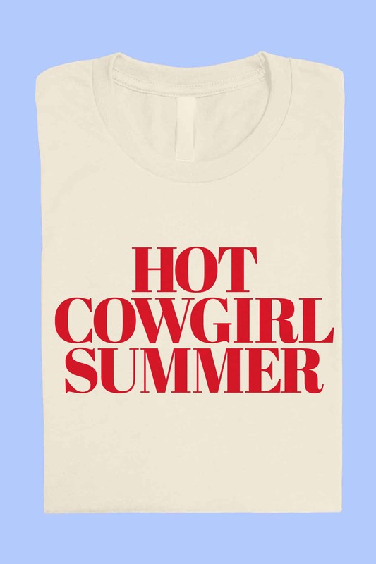 Hot Cowgirl Summer Graphic