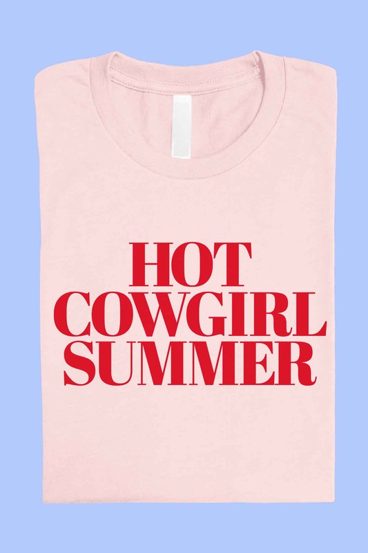 Hot Cowgirl Summer Graphic