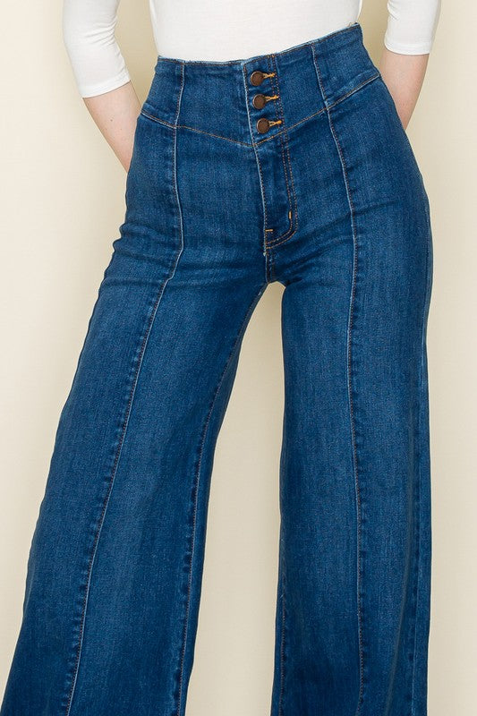 The Western Dream Wide Leg Jean