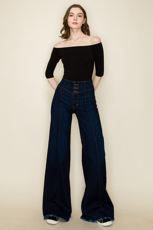 The Western Dream Wide Leg Jean