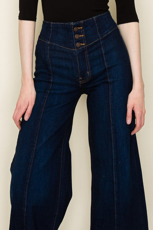 The Western Dream Wide Leg Jean