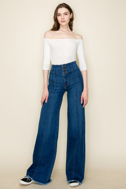 The Western Dream Wide Leg Jean