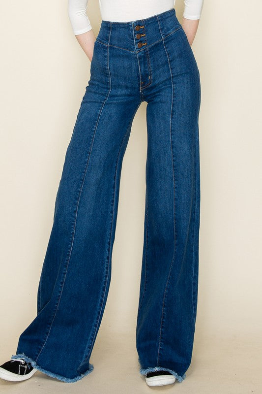 The Western Dream Wide Leg Jean