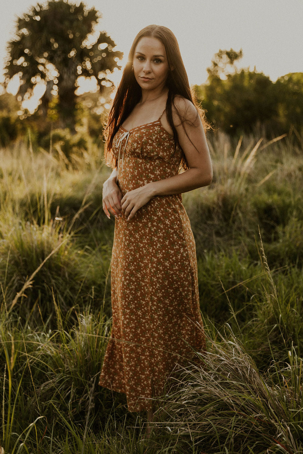 Canyon Rose Maxi Dress
