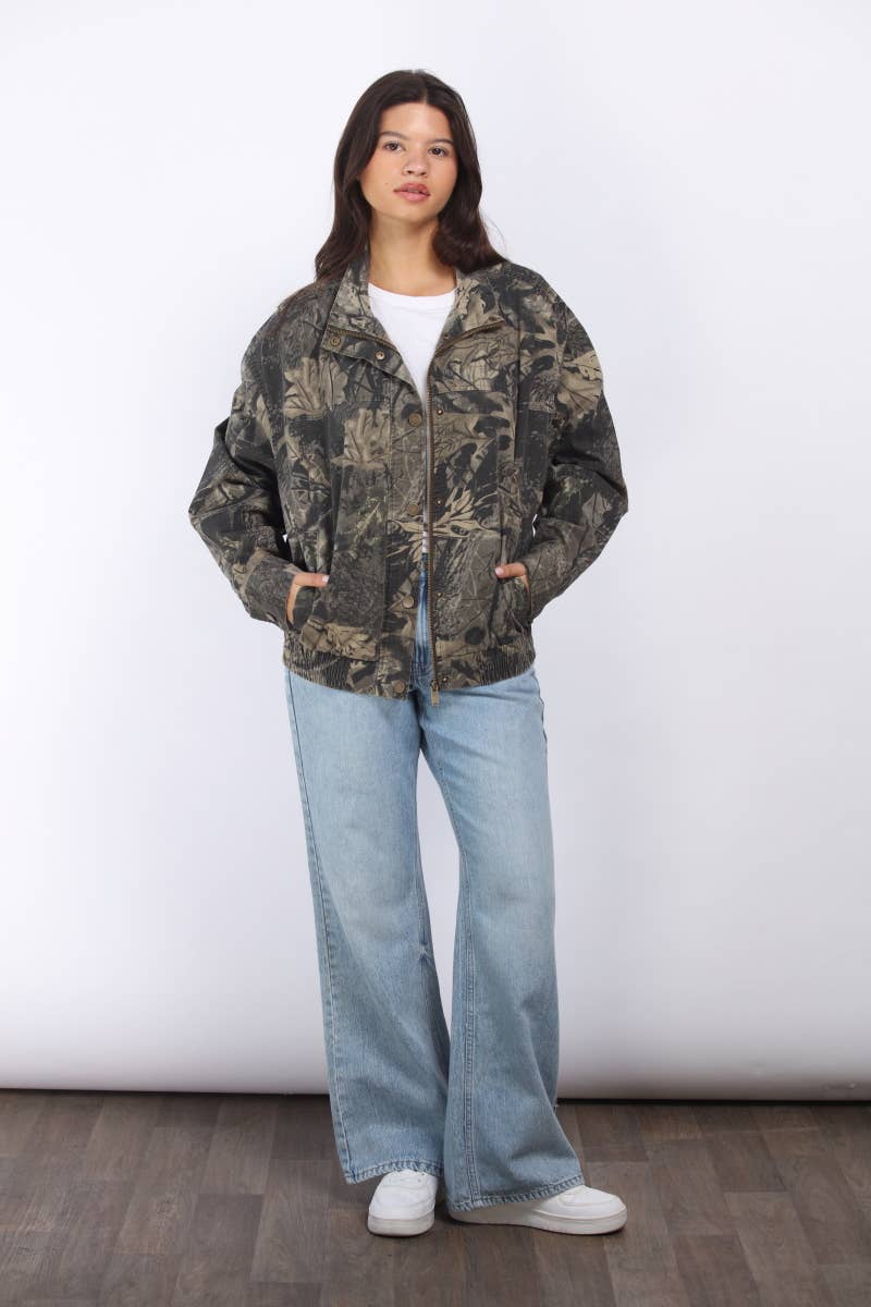 Camo Oversize Jacket