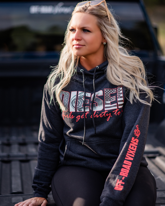 Diesel Girl Pullover Hoodie