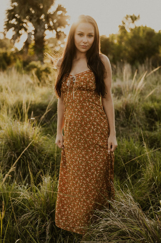 Canyon Rose Maxi Dress