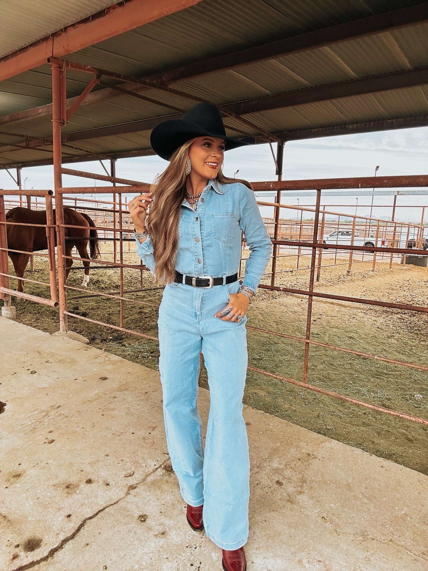 The Jamie Denim Jumpsuit