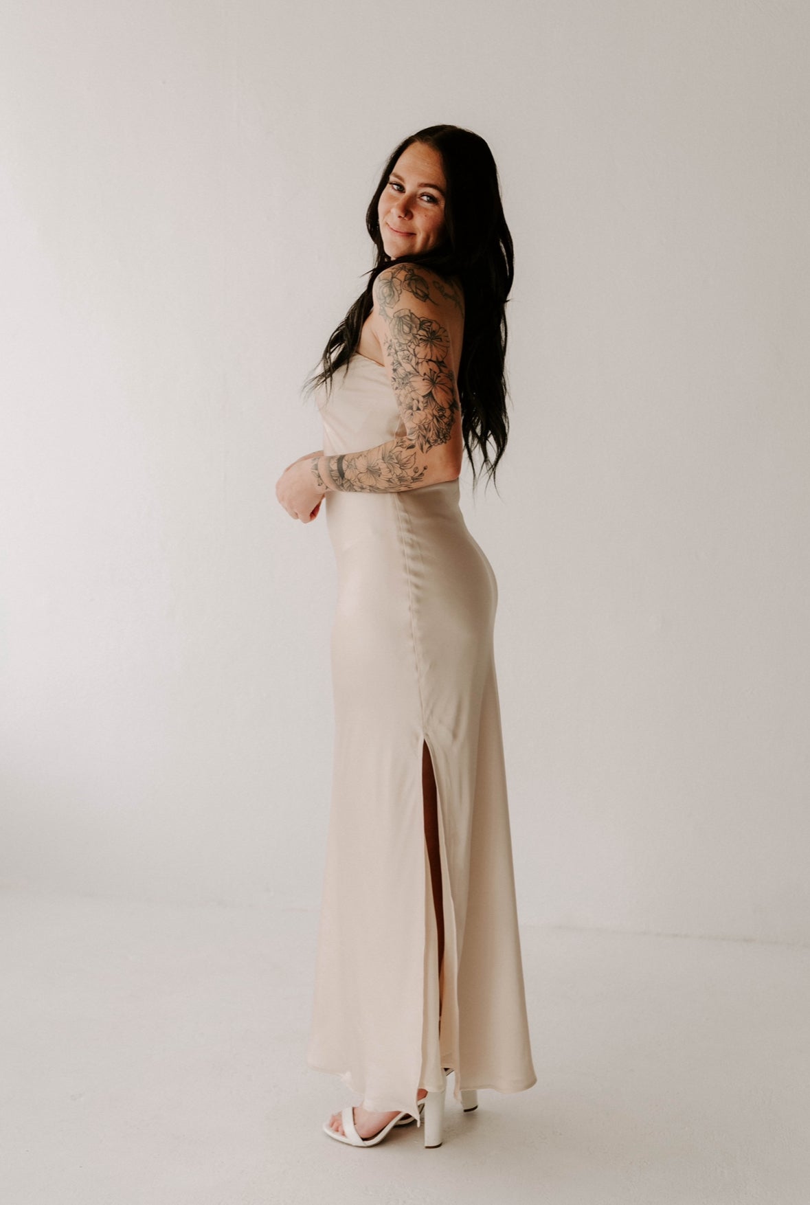 Champagne Hour Maxi Dress