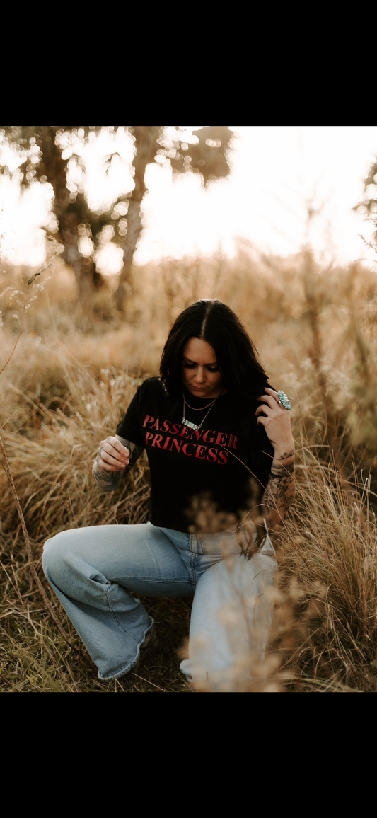 Passenger Princess Crop Top Black