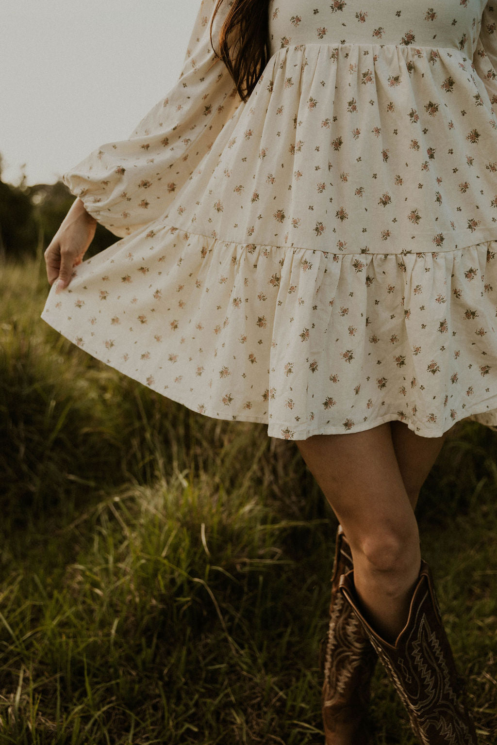 Cottage Rose Babydoll Dress