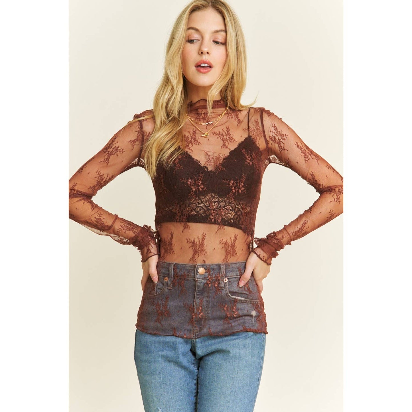 Lace Layer Top