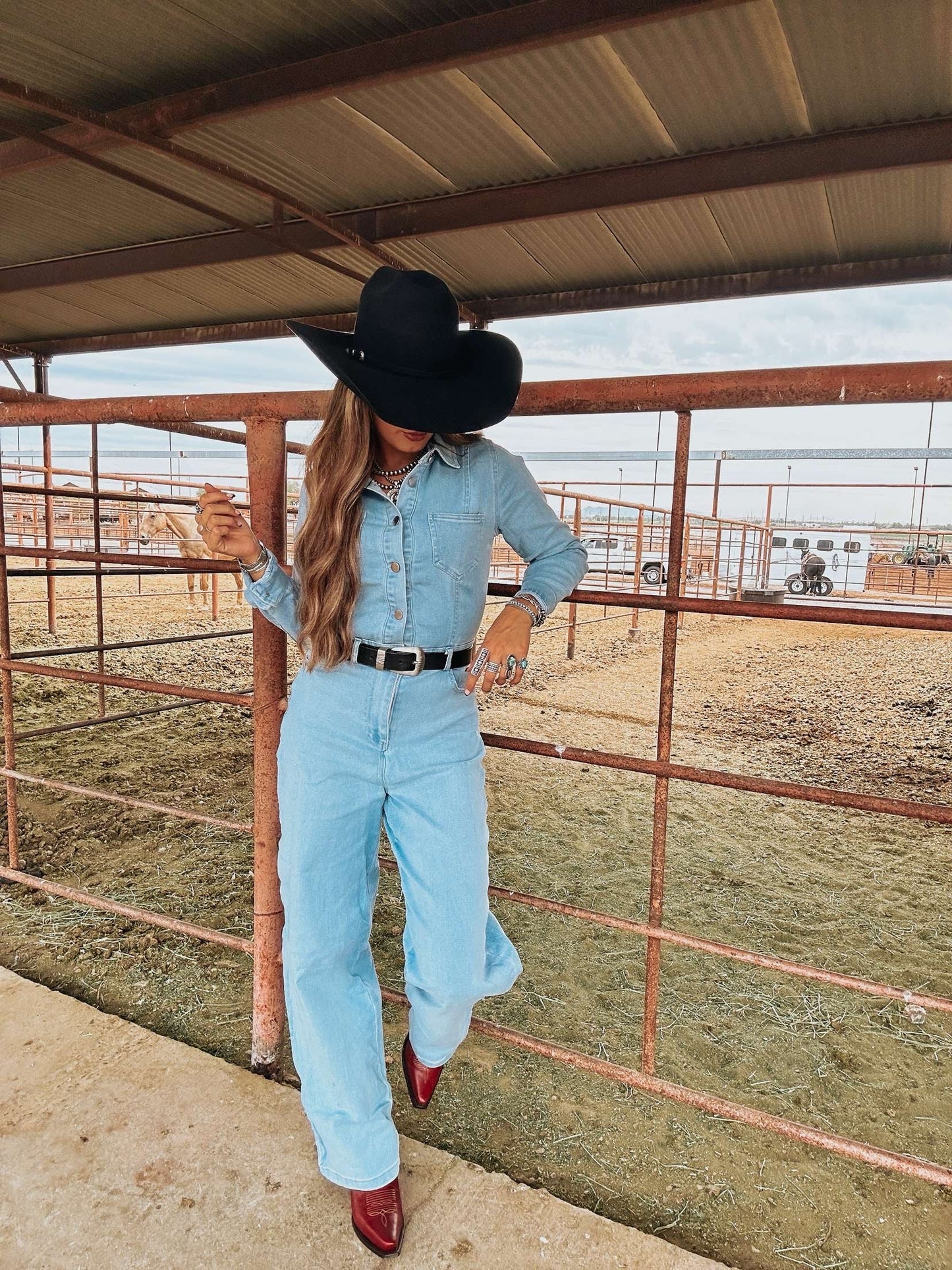The Jamie Denim Jumpsuit