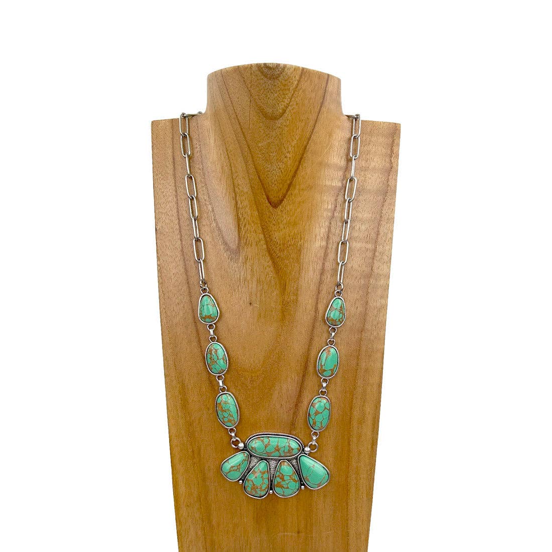 Turquoise Stone Necklace
