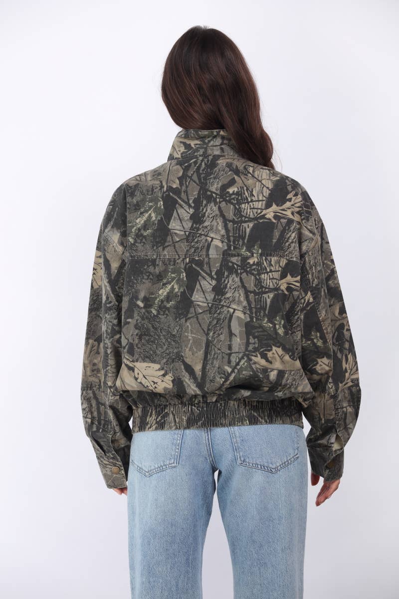 Camo Oversize Jacket